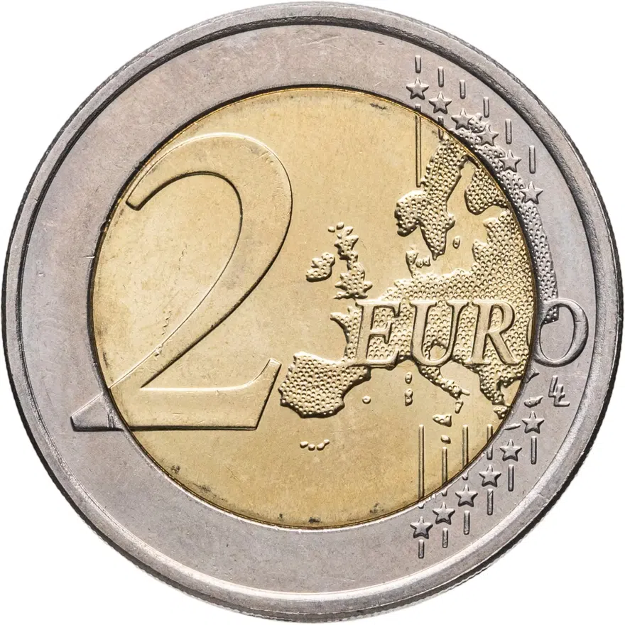 Финляндия 2 евро 2012 150 лет со дня рождения Хелены Шерфбек, реверс