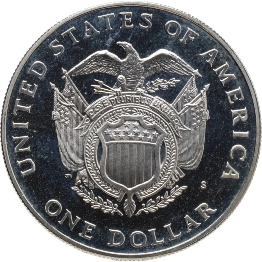 США 1 доллар (dollar) 1994 S Capitol (200 лет Капитолию) знак монетного двора "S" - Сан-Франциско, аверс