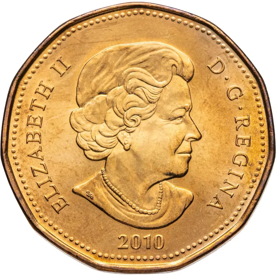Канада 1 доллар (dollar) 2010 "XXI зимние Олимпийские Игры, Ванкувер 2010", реверс
