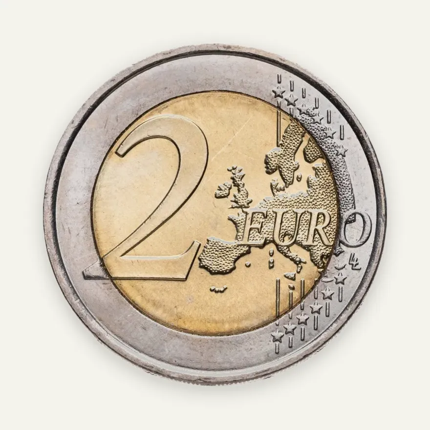 Франция 2 евро (euro) 2008 "Председательство Франции в Совете Европейского Союза", реверс