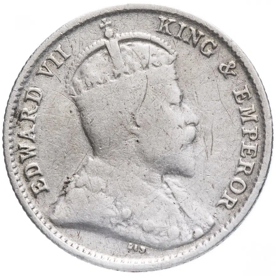 Цейлон 10 центов (cents) 1902