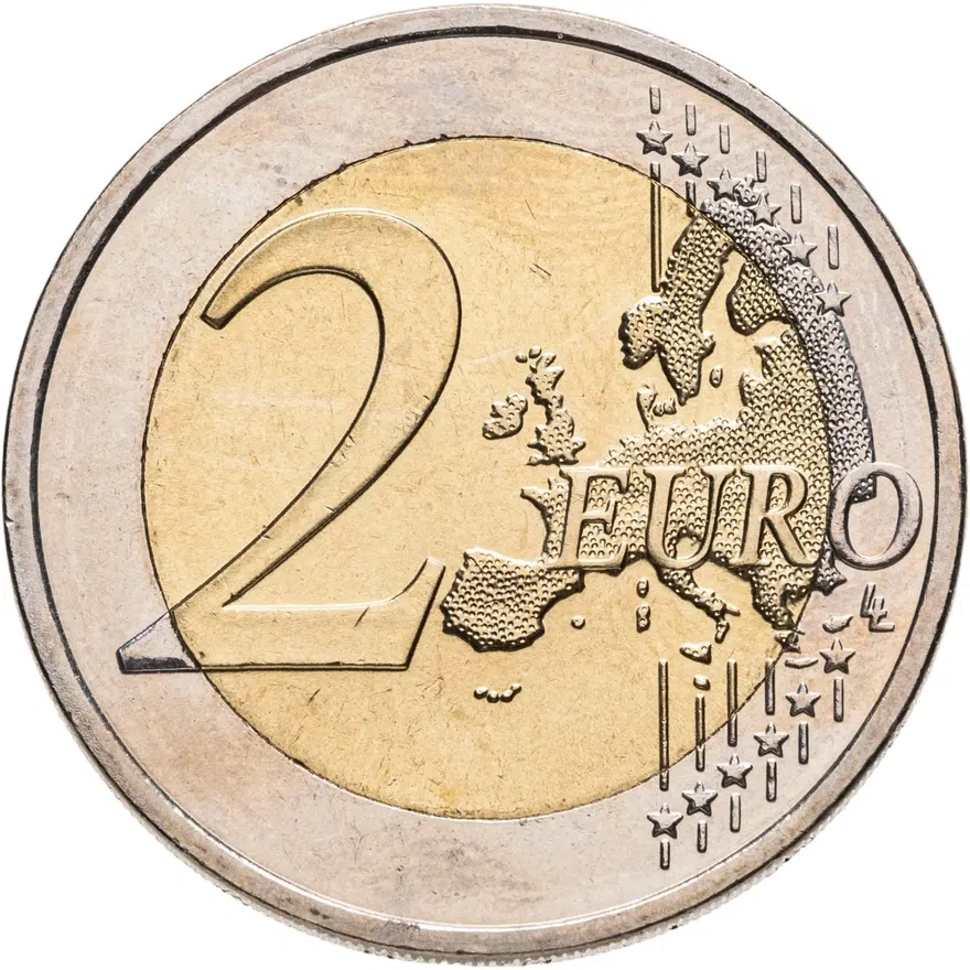 Греция 2 euro (евро) 2011 Всемирные летние Специальные Олимпийские игры, реверс