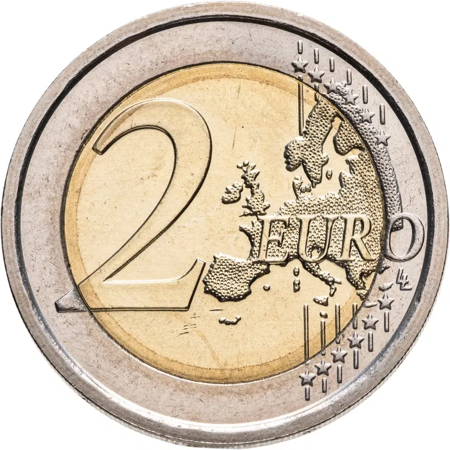 Италия 2 euro (евро) 2011 150 лет объединения Италии, реверс