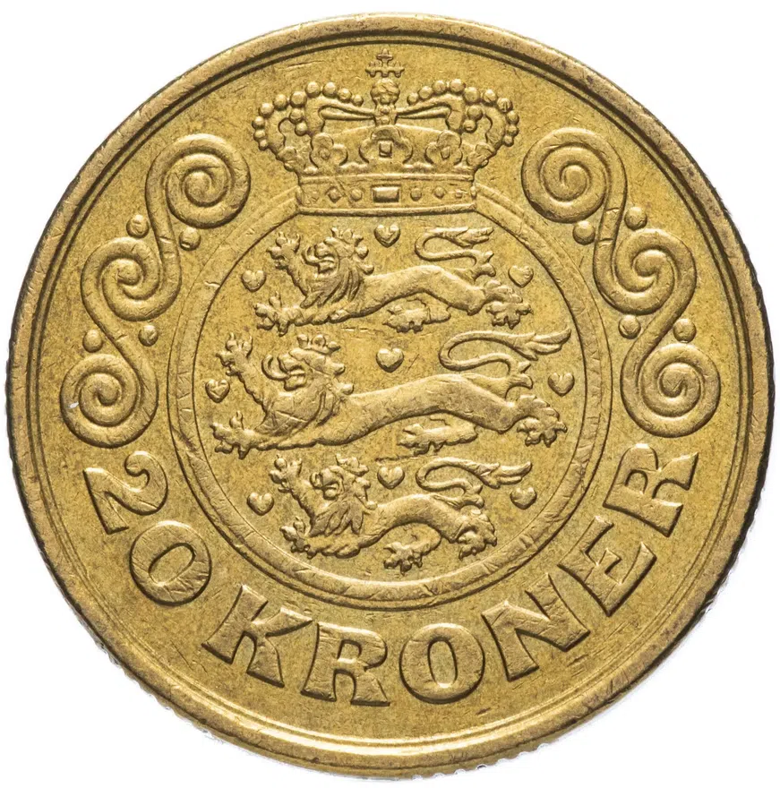 Дания 20 крон (kroner) 1994