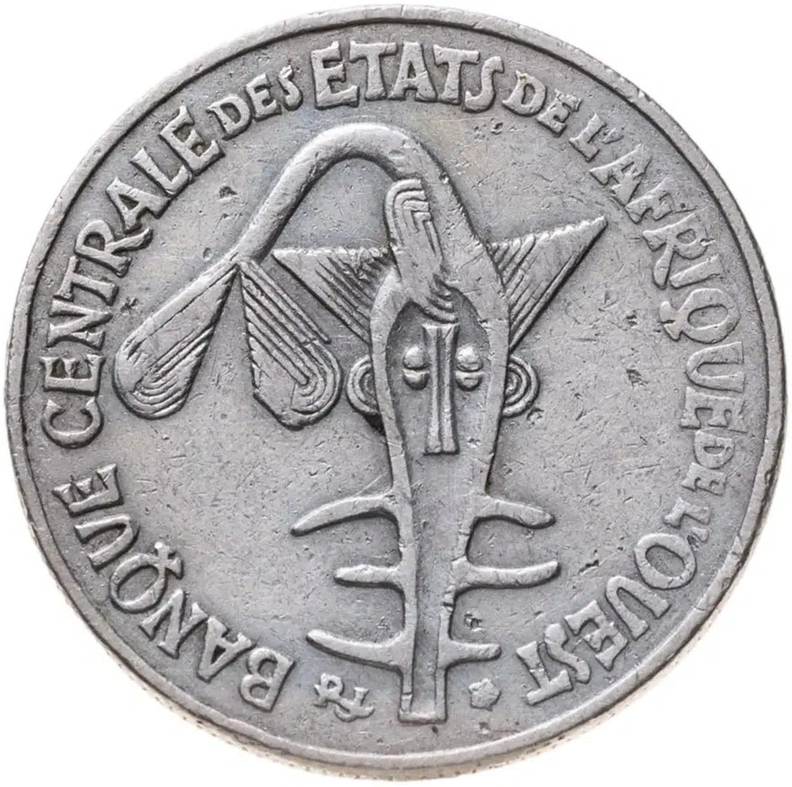 Западная Африка (BCEAO) 50 франков (francs) 1979, реверс