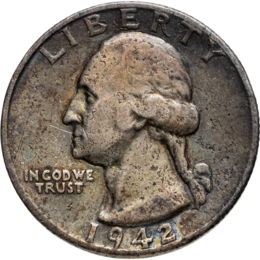 США 1/4 доллара (25 центов) 1942 S, аверс
