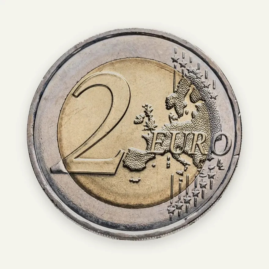 Монако 2 euro (евро) 2011 Свадьба принца Альбера II и Шарлин Уиттсток, реверс