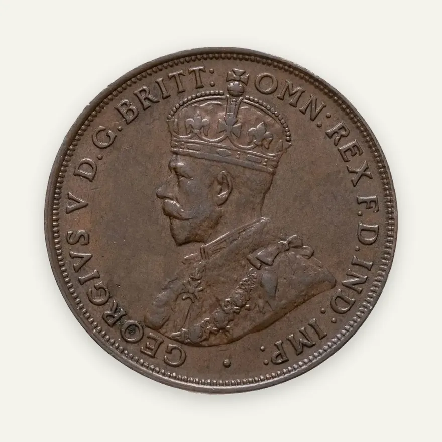 Австралия 1 пенни (penny) 1921, реверс