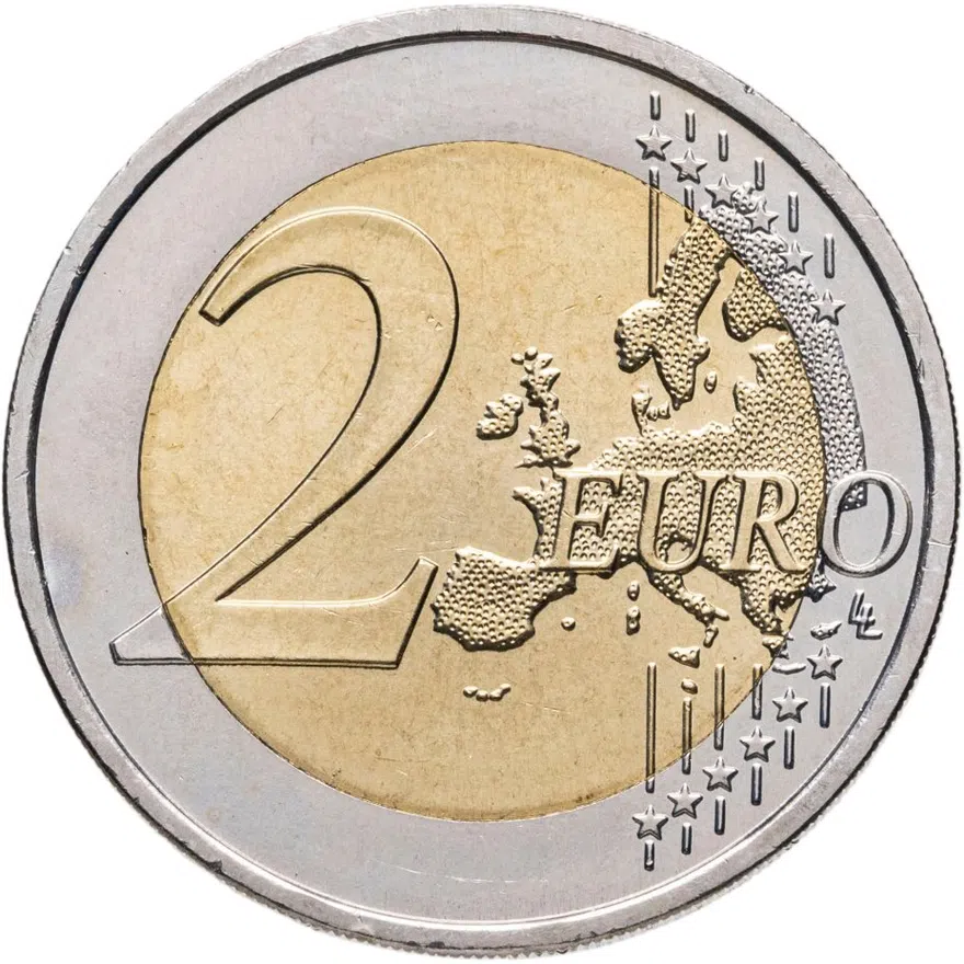 Португалия 2 евро (euro) 2013  250 лет возведения колокольни церкви Клеригуш