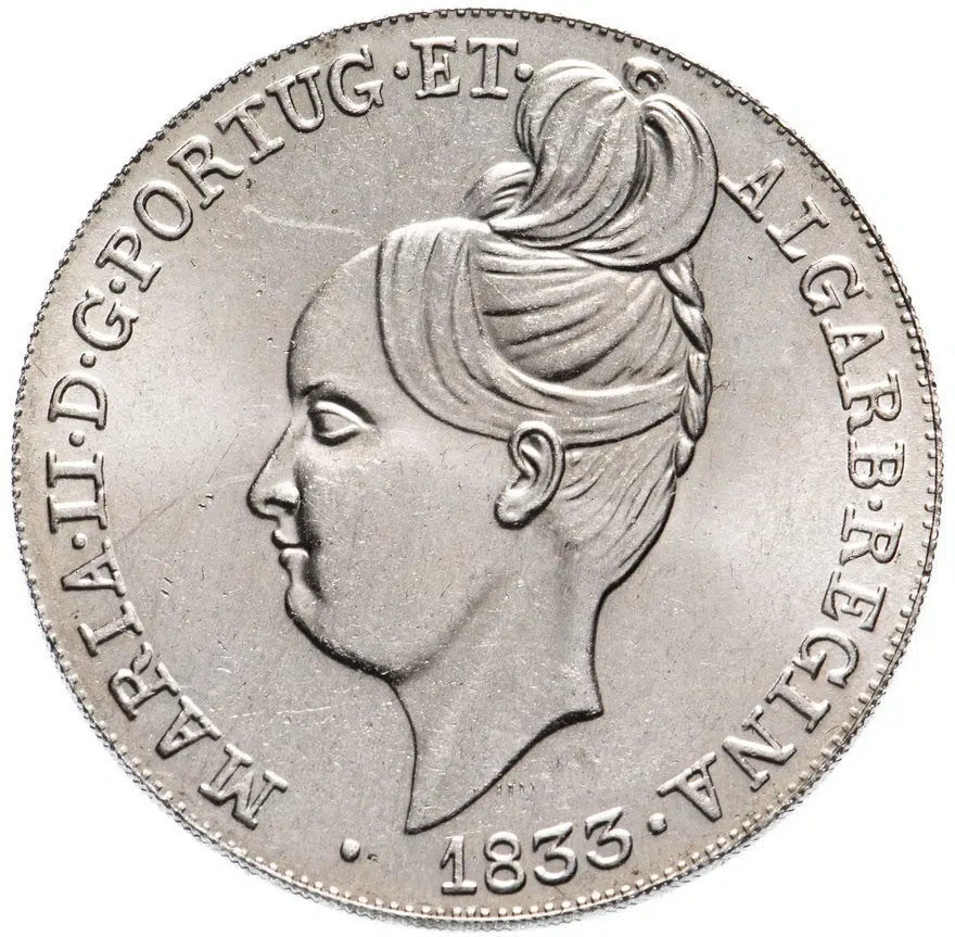 Португалия 5 евро (euro) 2013 "Песа 1833 года королевы Марии II", реверс