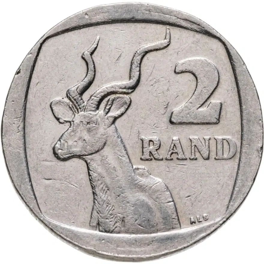 ЮАР 2 ранда (рэнда, rand) 2003