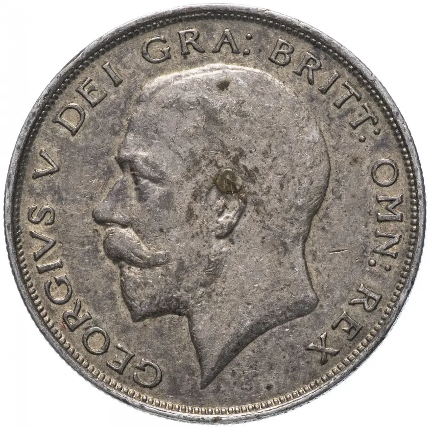 Великобритания 1/2 кроны (crown) 1923