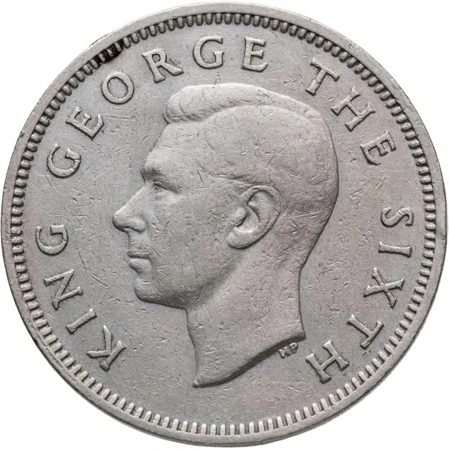 Новая Зеландия 1 шиллинг (shilling) 1951