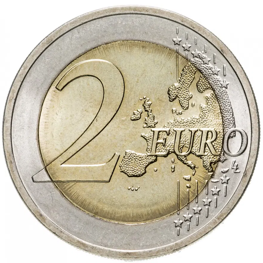 Словения 2 евро 2012 10 Years of Euro Cash (10 лет наличного евро), реверс