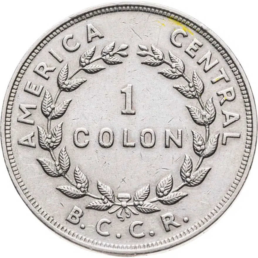 Коста-Рика 1 колон (colon) 1978