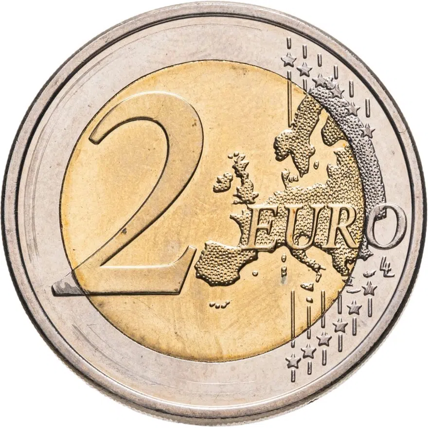 Словения 2 евро 2010 200 лет Ботаническому саду Любляны