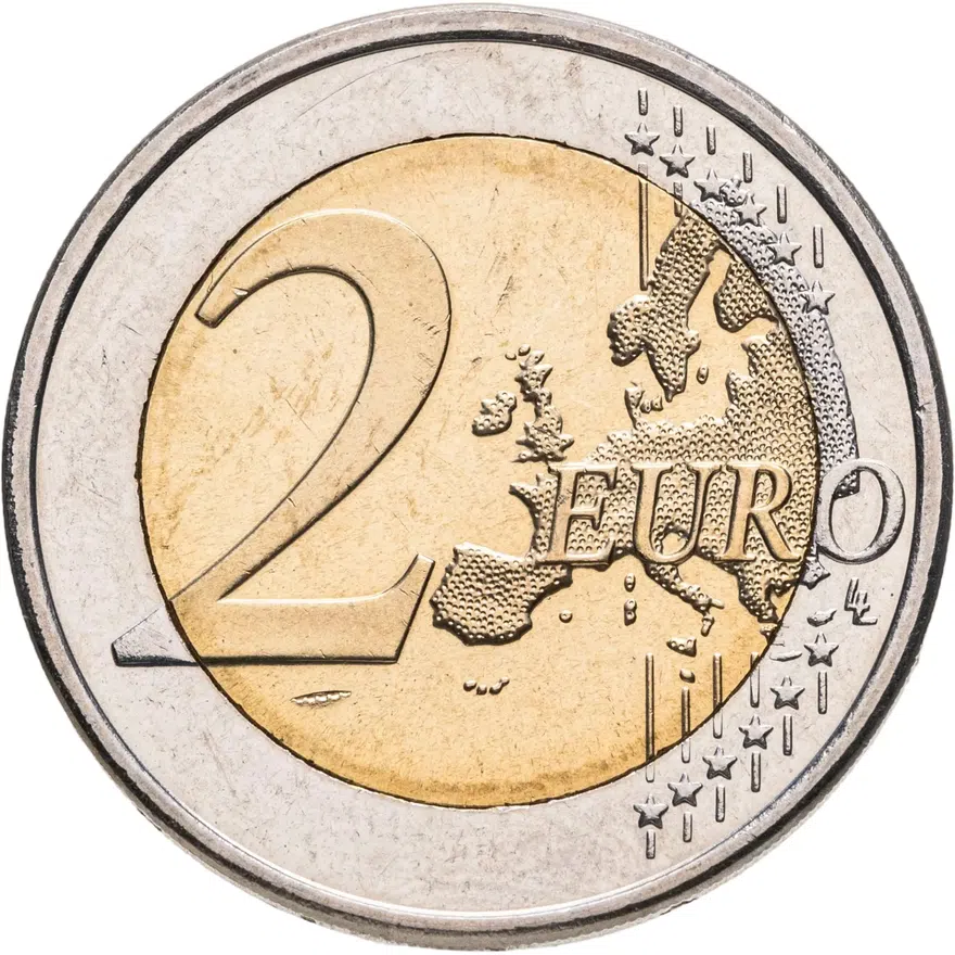 Словения 2 евро 2009 "10 лет монетарной политики ЕС (EMU) и введения евро", реверс