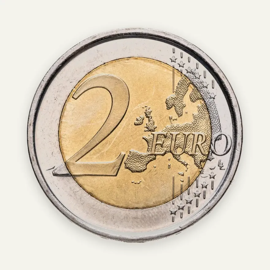 Испания 2 euro (евро) 2011 Львиный дворик в Альгамбре, реверс
