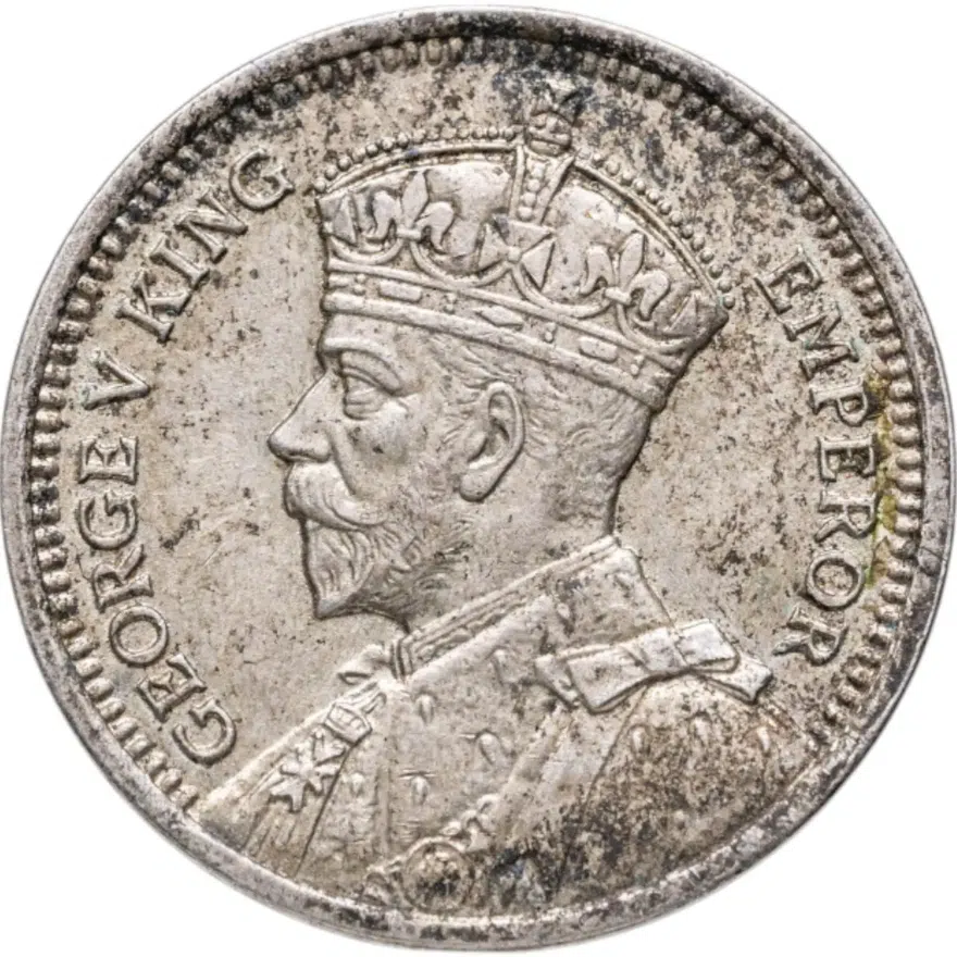 Новая Зеландия 3 пенса (pence) 1933, реверс