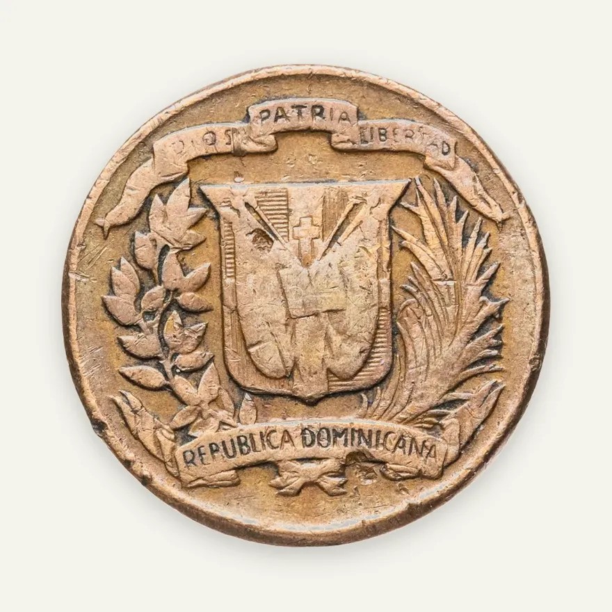 Доминикана 1 сентаво (centavo) 1942, реверс