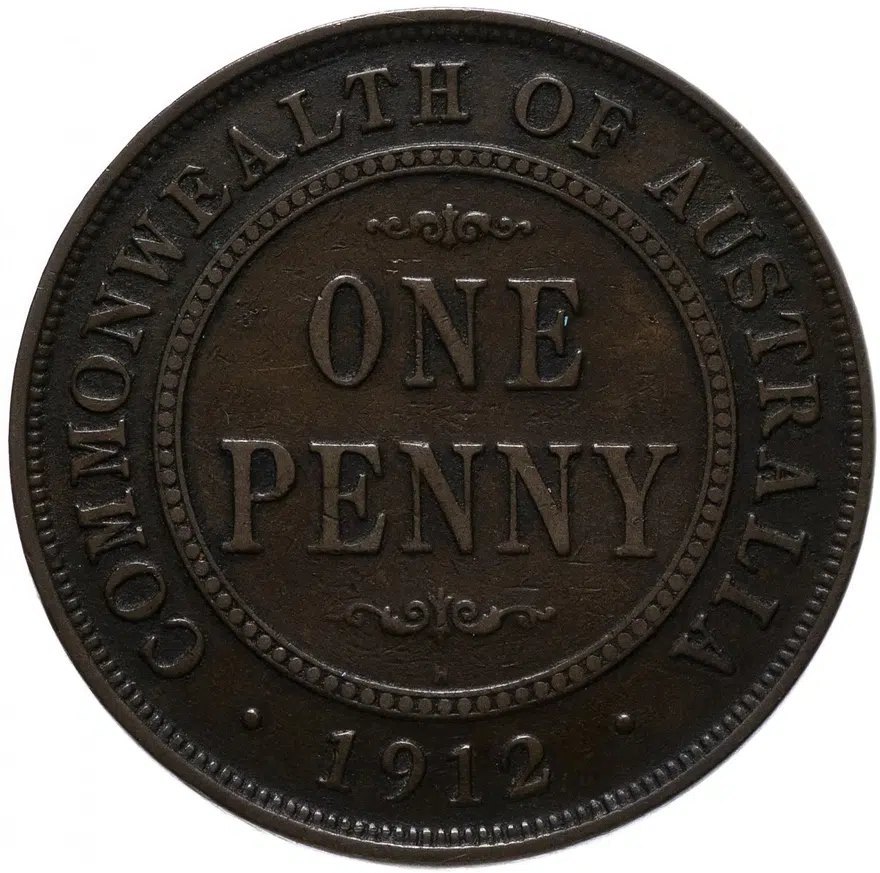 Австралия 1 пенни (penny) 1912