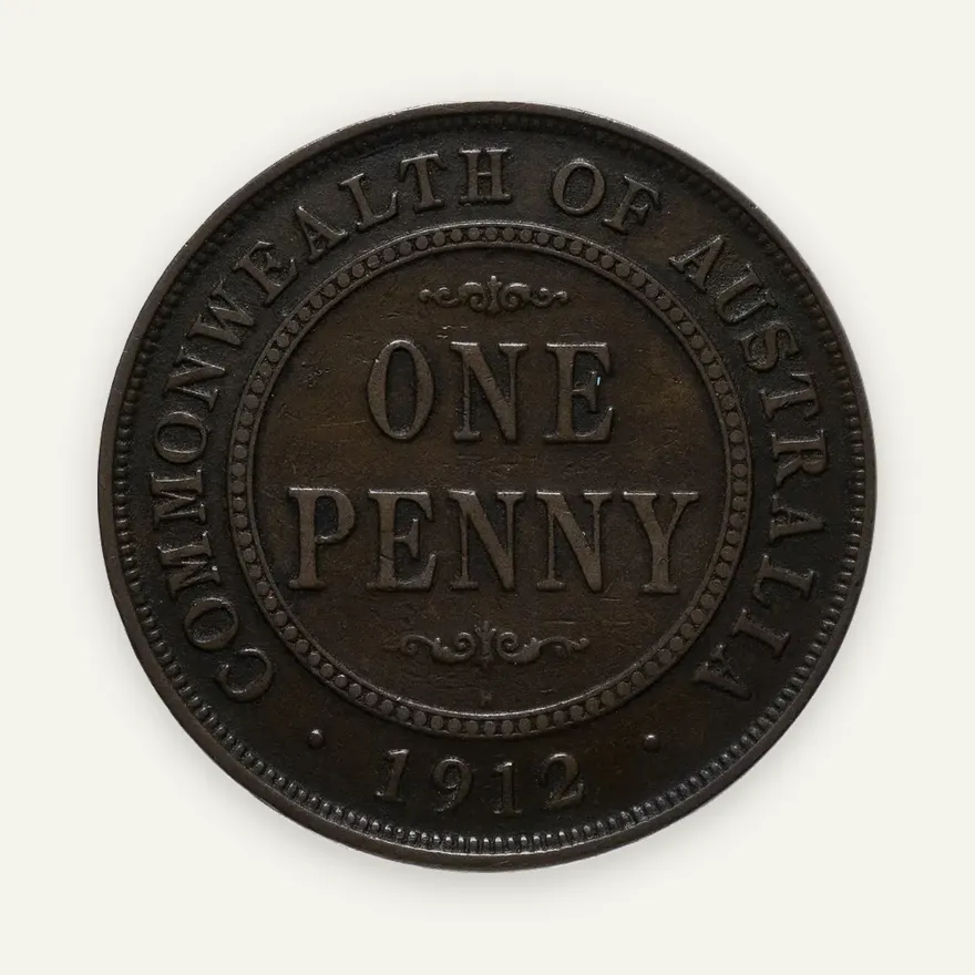 Австралия 1 пенни (penny) 1912, реверс