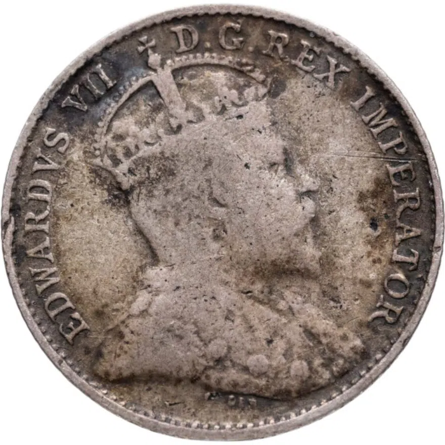 Канада 5 центов (cents) 1904, реверс