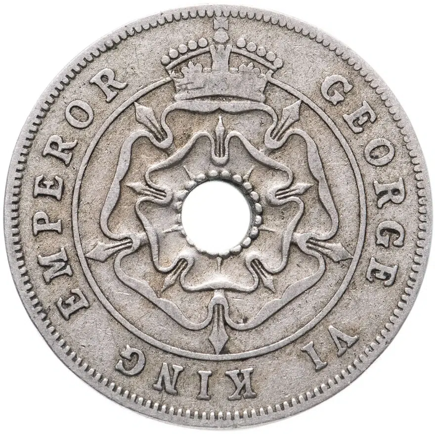 Южная Родезия 1 пенни (penny) 1939, реверс