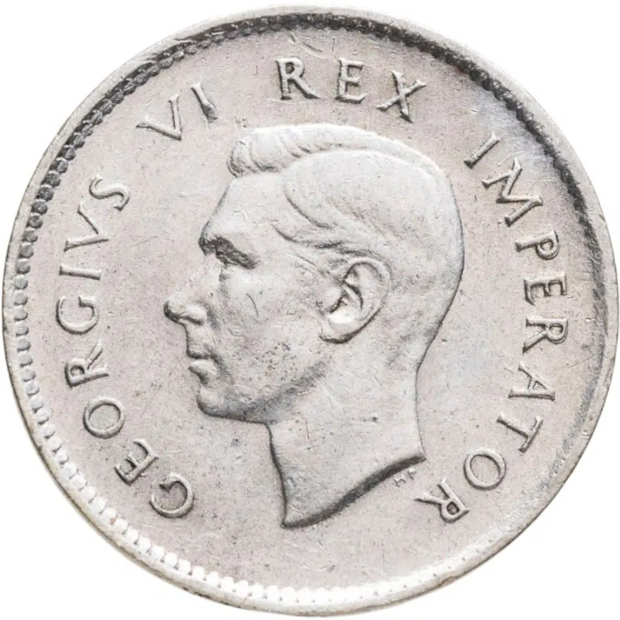 ЮАР 3 пенса 1937 Георг VI