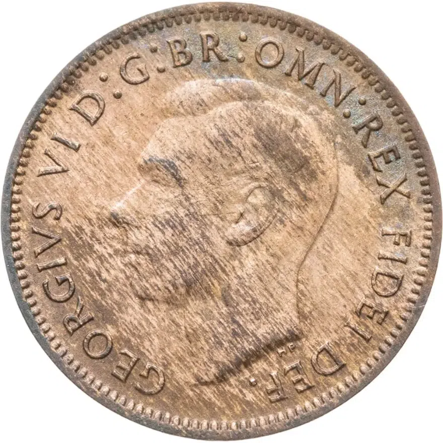 Великобритания 1 фартинг 1951, реверс