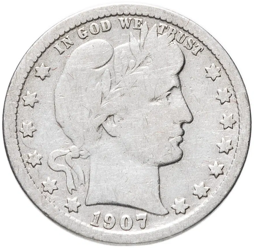 США 1/4 доллара (квотер) 1907