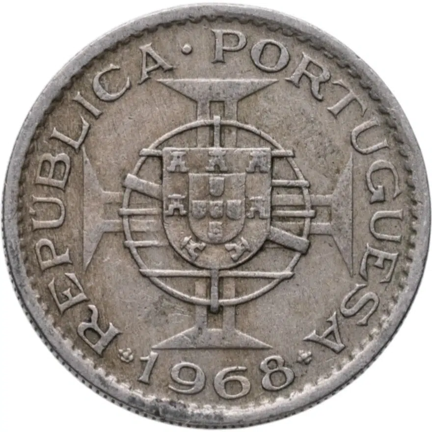 Ангола 2,5 эскудо (escudos) 1968
