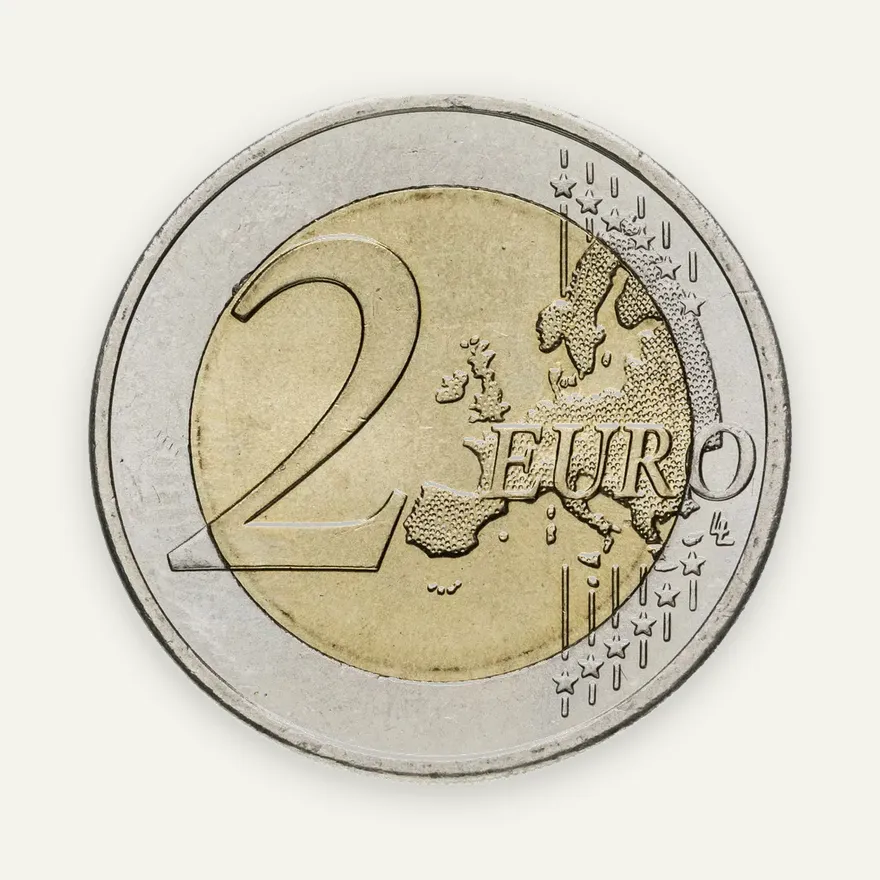Кипр 2 евро 2012 "10 лет Экономическому и валютному союзу", реверс