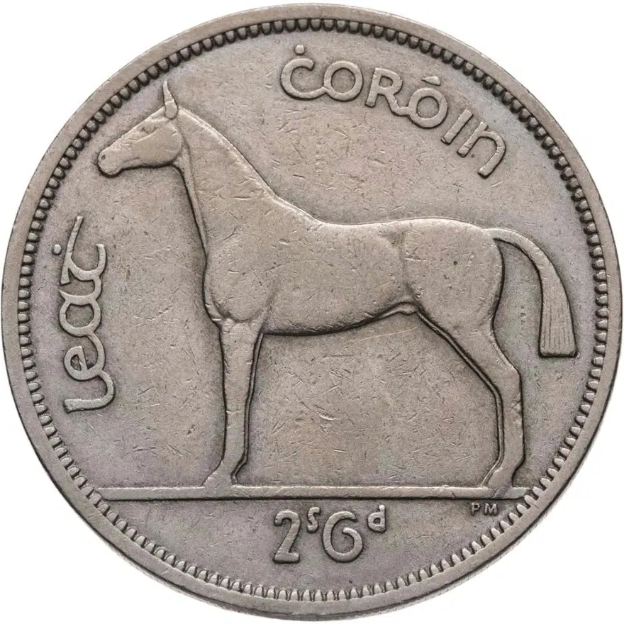 Ирландия 1/2 кроны (crown) 1959