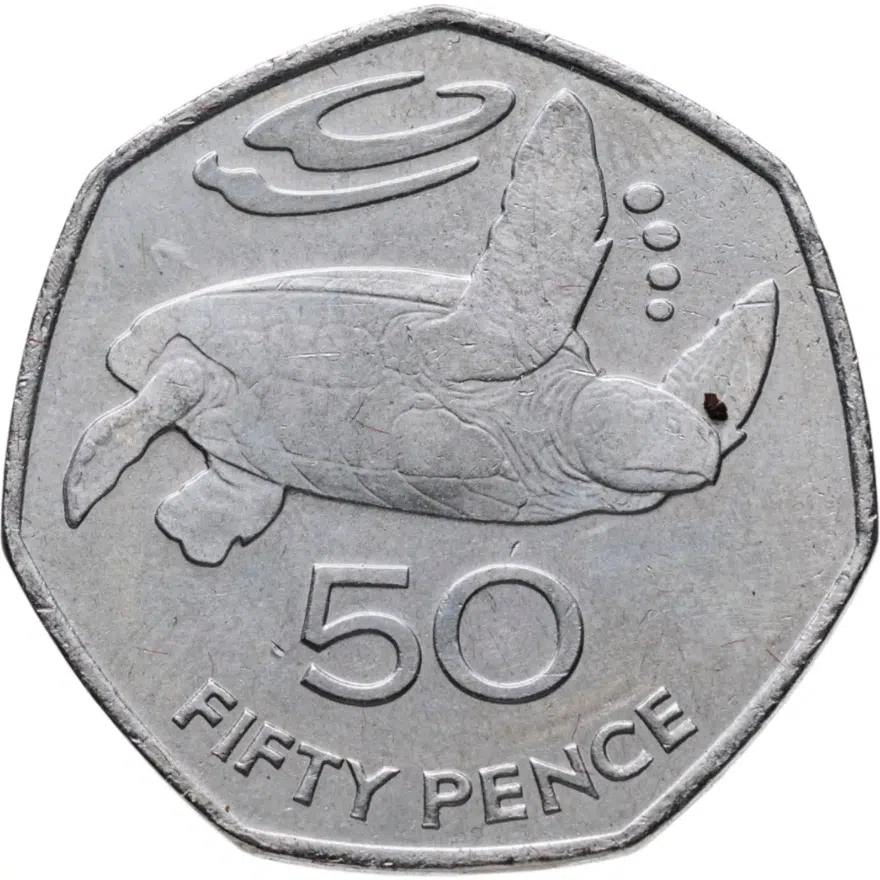 Острова Святой Елены и Вознесения 50 пенсов (pence) 2003