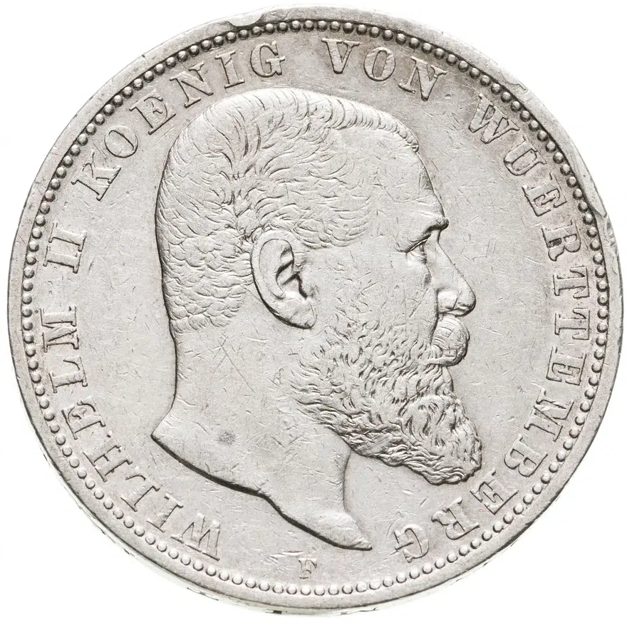 Германия (Империя) 5 марок (mark) 1902