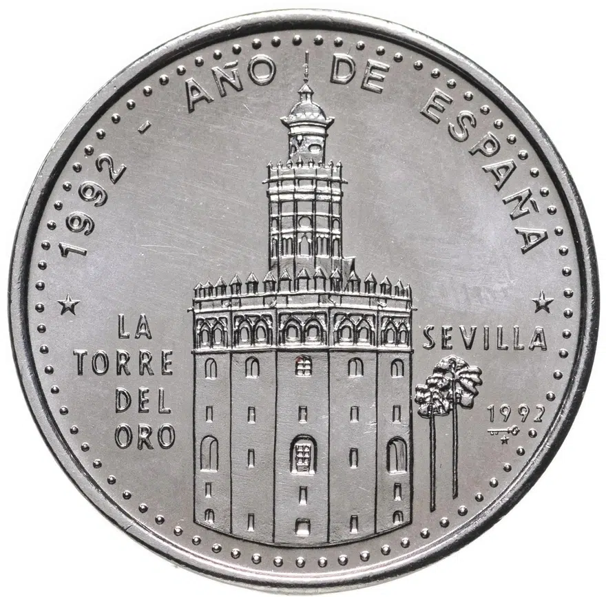 Куба 1 песо (peso) 1992 Год Испании - Севилья
