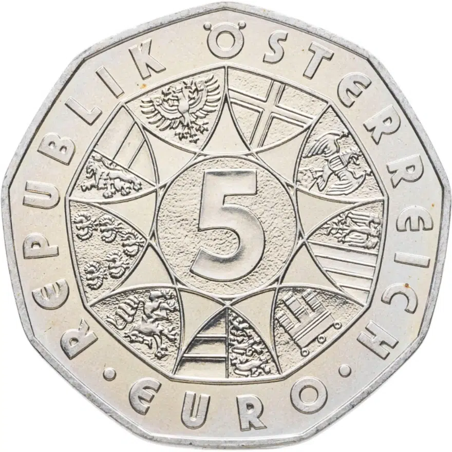 Австрия 5 euro (евро) 2010 "XXI Зимние Олимпийские игры в Ванкувере сноуборд", реверс