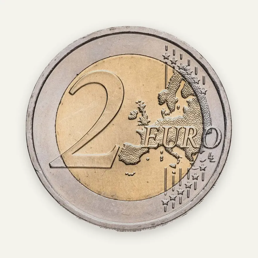 Австрия 2 euro (евро) 2007 "50-летие Римскому договору", реверс