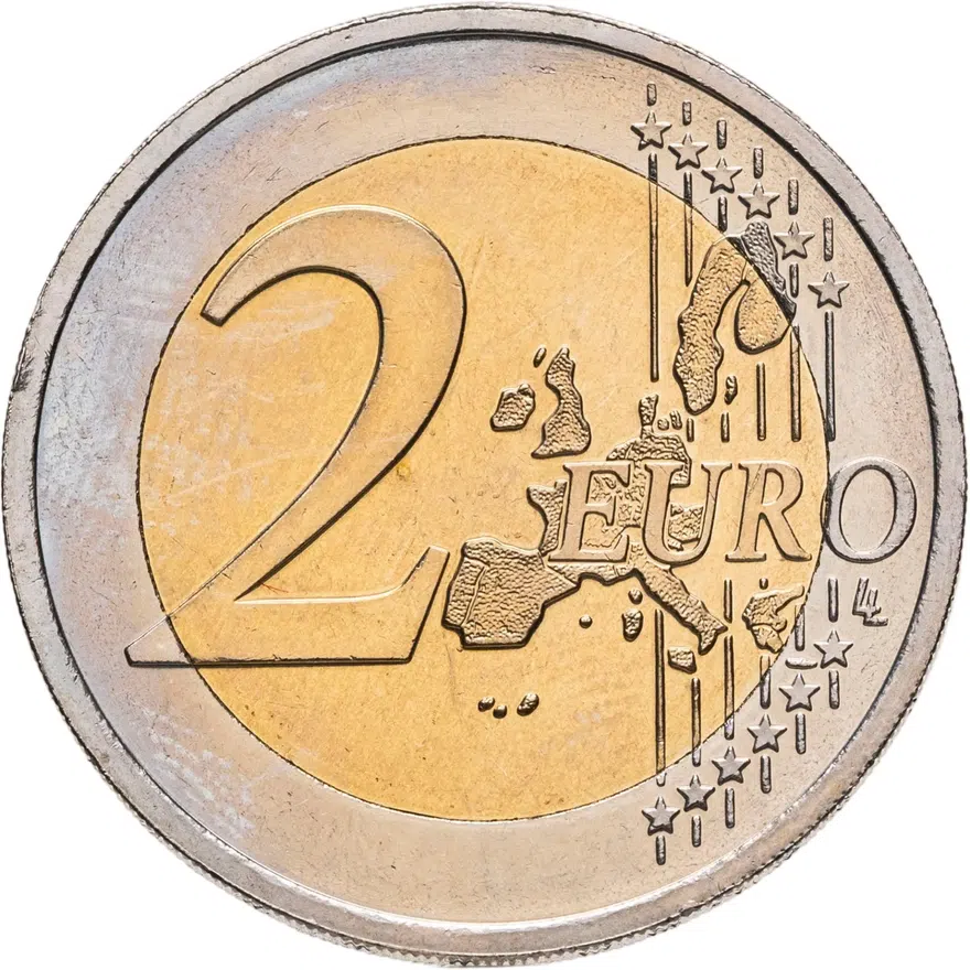 Австрия 2 евро 2005 "50 лет подписанию договора о нейтралитете Австрии", реверс