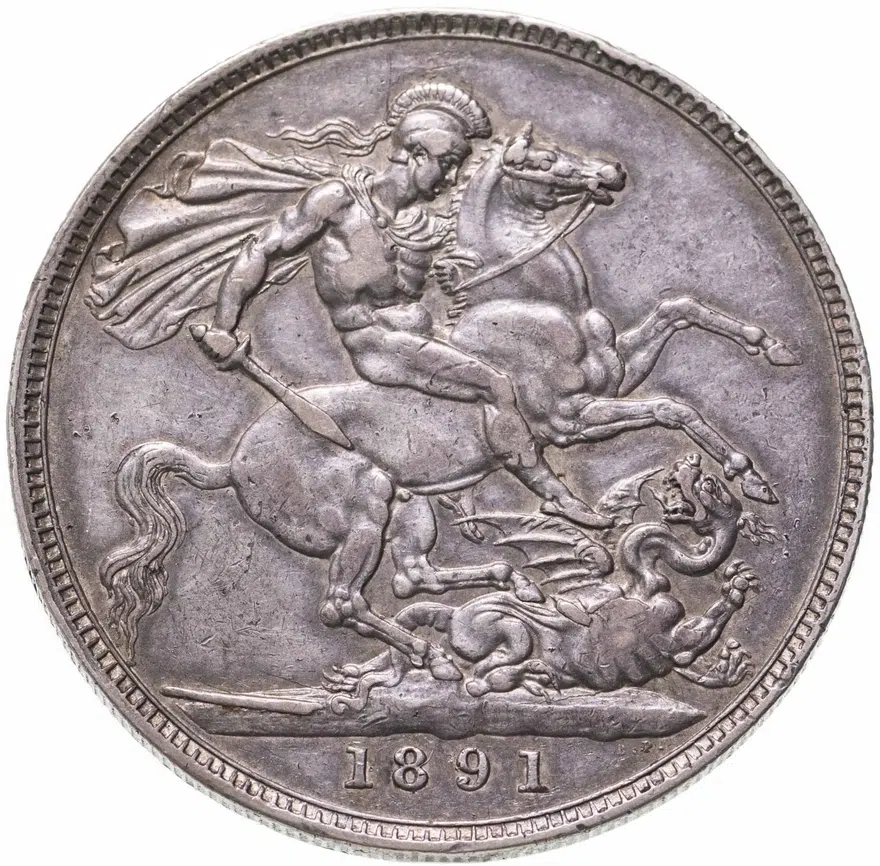 Великобритания 1 крона (crown) 1891