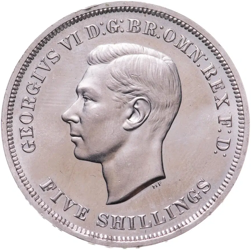 Великобритания 5 шиллингов 1951 "Британский фестиваль 1951 года", реверс