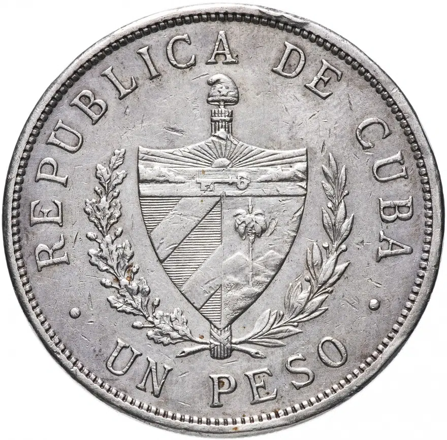Куба 1 песо (peso) 1934