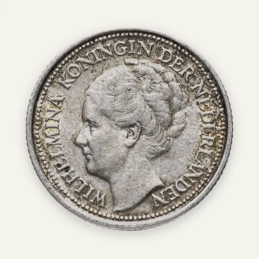 Нидерланды 10 центов (cents) 1927, реверс