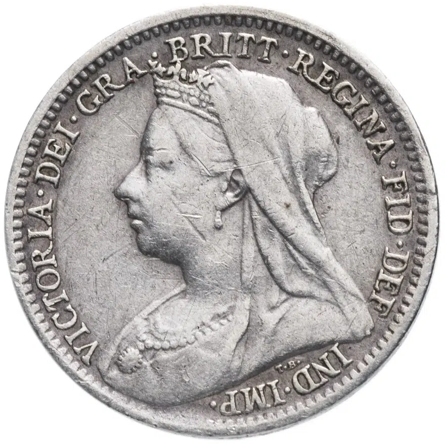 Великобритания 3 пенса (pence) 1901