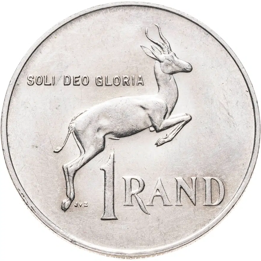 ЮАР 1 ранд (рэнд, rand) 1987