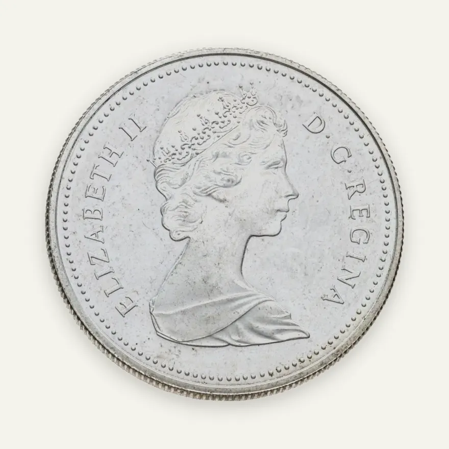 Канада 1 доллар (dollar) 1984  150 лет городу Торонто, реверс
