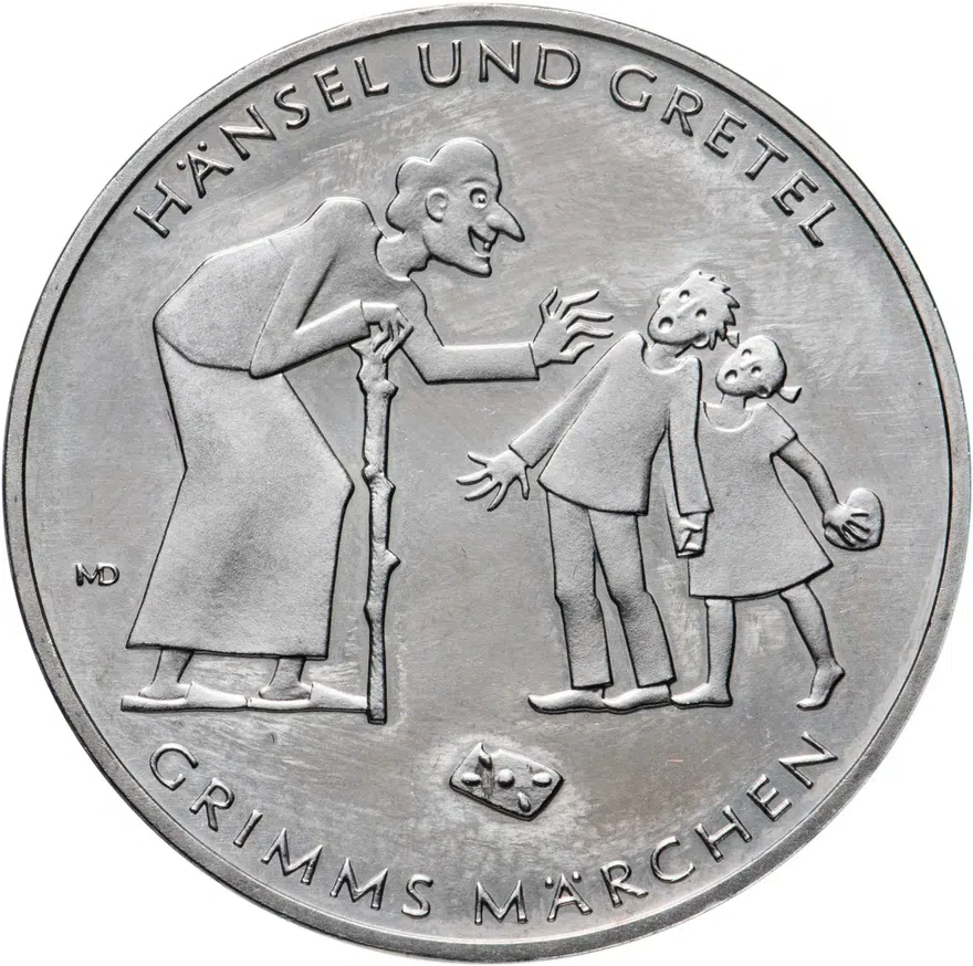 Германия 10 евро (euro) 2014 G Гензель и Гретель медно-никелевый сплав