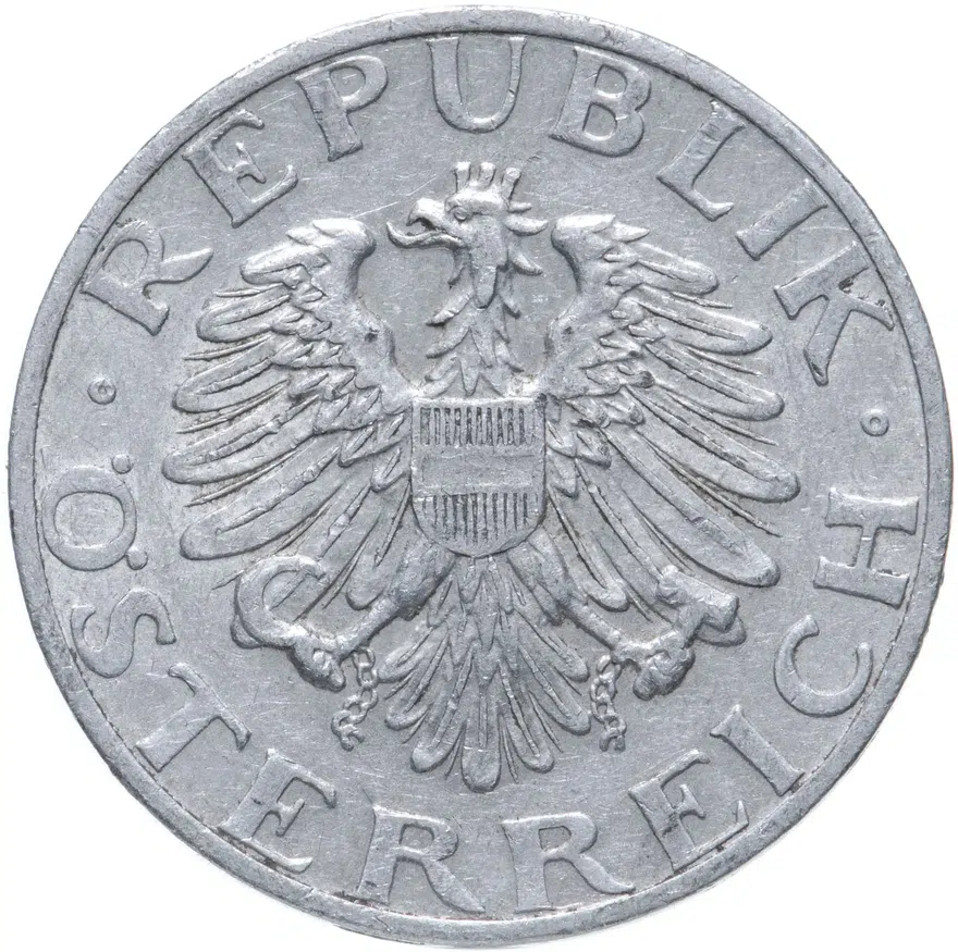 Австрия 2 шиллинга (schilling) 1947, реверс