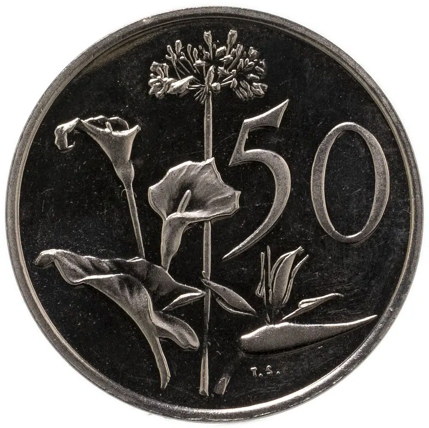 ЮАР 50 центов (cents) 1970